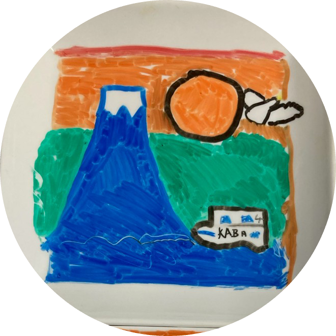 デザインプレートの様子