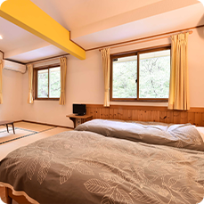 和室と洋室が一体となった和洋室